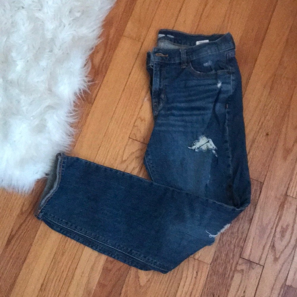 Old Navy boyfriend mid rise jeans